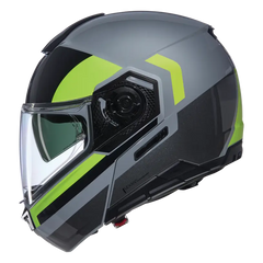 Nolan N90-3 Roboto 346 Grey/Black/Yellow Helmet
