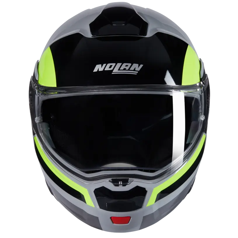 Nolan N90-3 Roboto 346 Grey/Black/Yellow Helmet