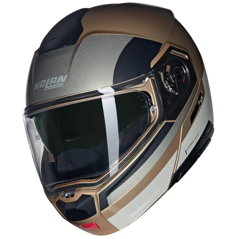 Nolan N90-3 Roboto 347 Sand/Stone/Black Helmet