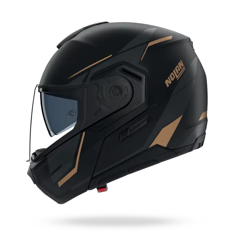 (Clip Retention) Nolan N90-3 SINCRONO Black / Anthracite / Gold 351