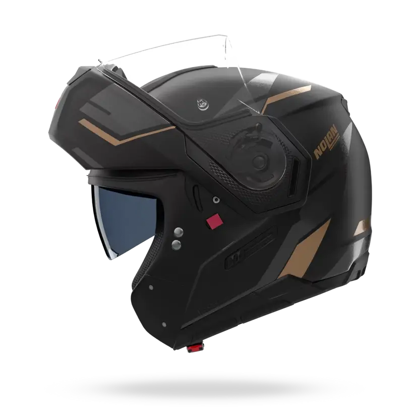 (Clip Retention) Nolan N90-3 SINCRONO Black / Anthracite / Gold 351