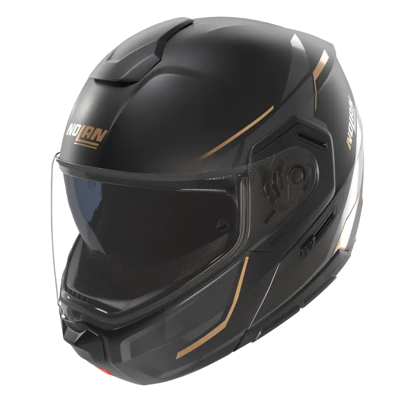 (Clip Retention) Nolan N90-3 SINCRONO Black / Anthracite / Gold 351