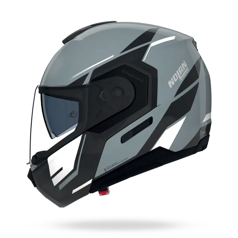 (Clip Retention) Nolan N90-3 SINCRONO Black / Red / White 352