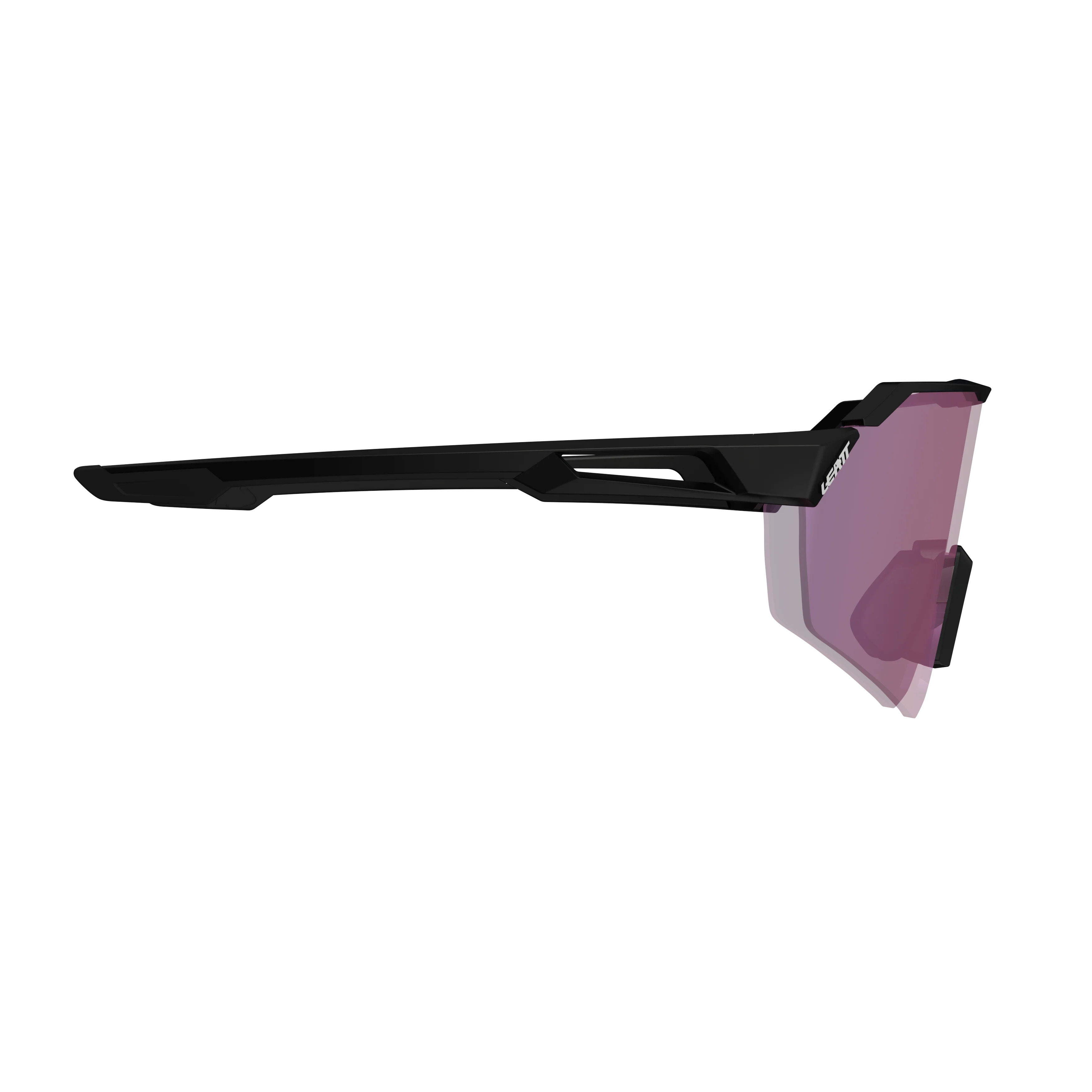 Leatt Sunglasses RideViz Lite Satin Black Iriz Cryztal Purple 30VLT