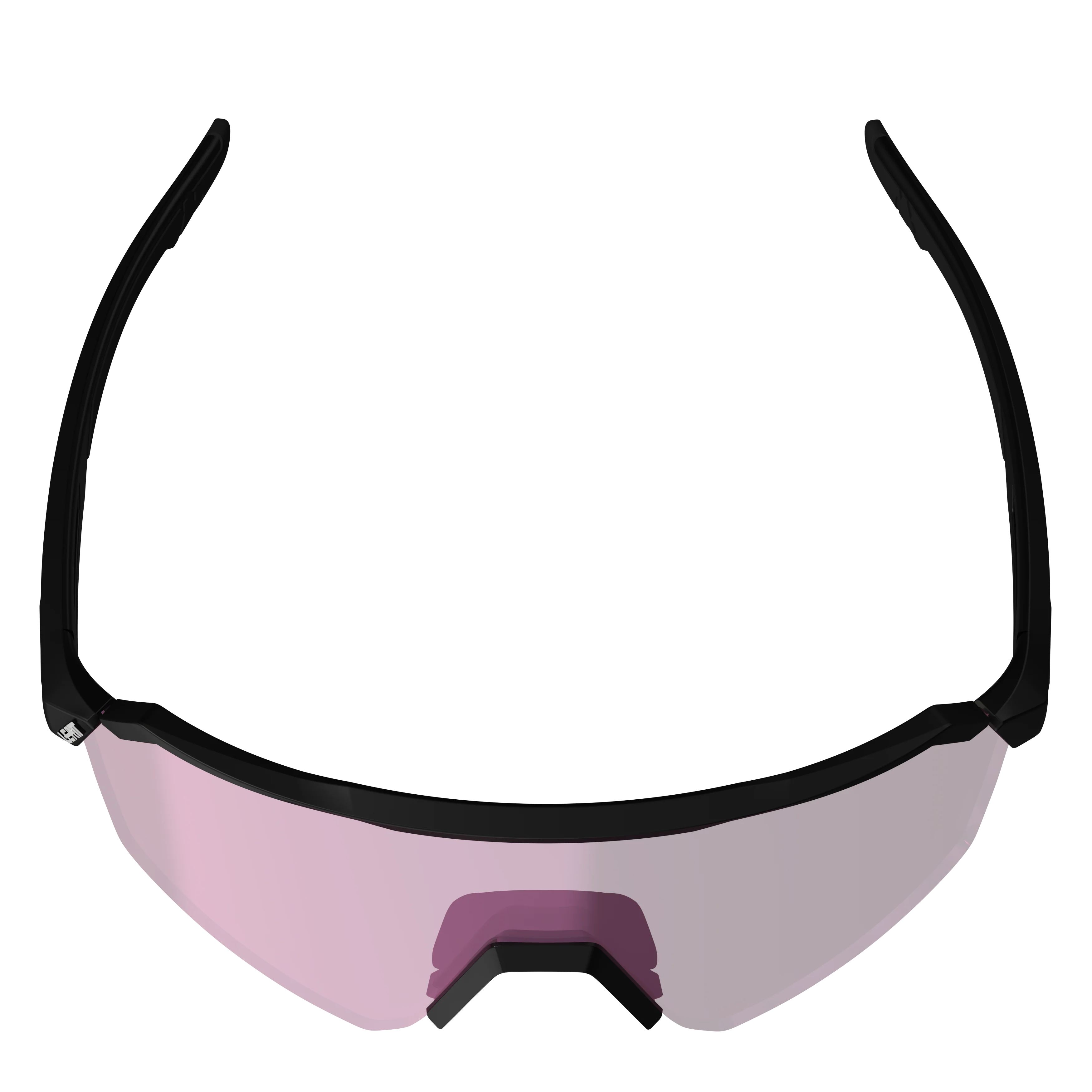 Leatt Sunglasses RideViz Lite Satin Black Iriz Cryztal Purple 30VLT