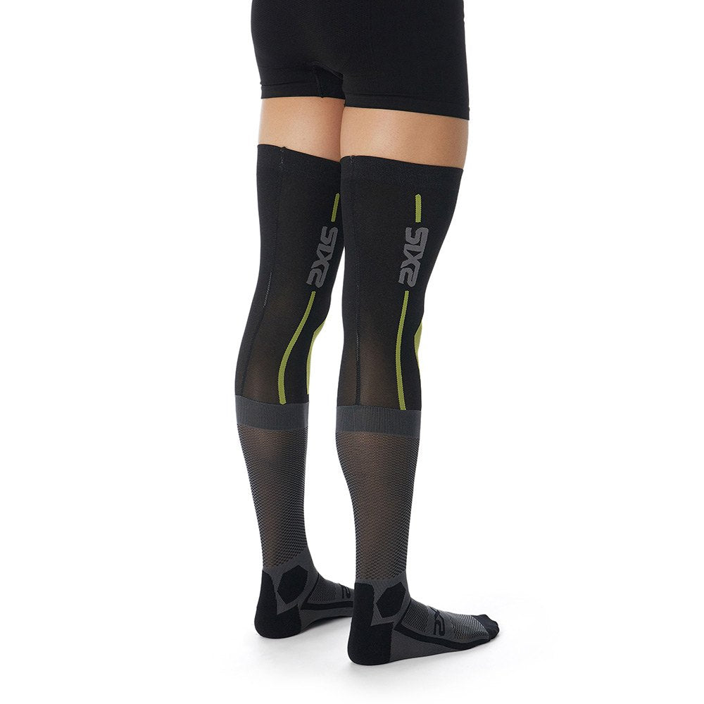 SIX2 Knee Brace Socks Black/ Grey