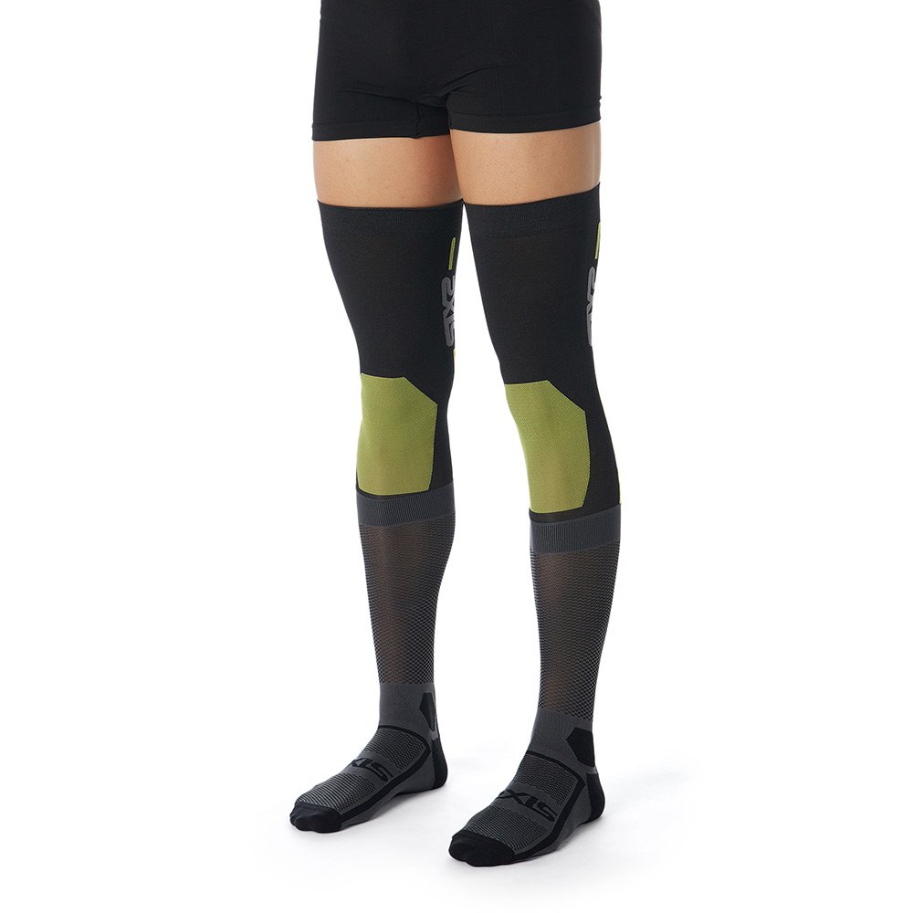 SIX2 Knee Brace Socks Black/ Grey
