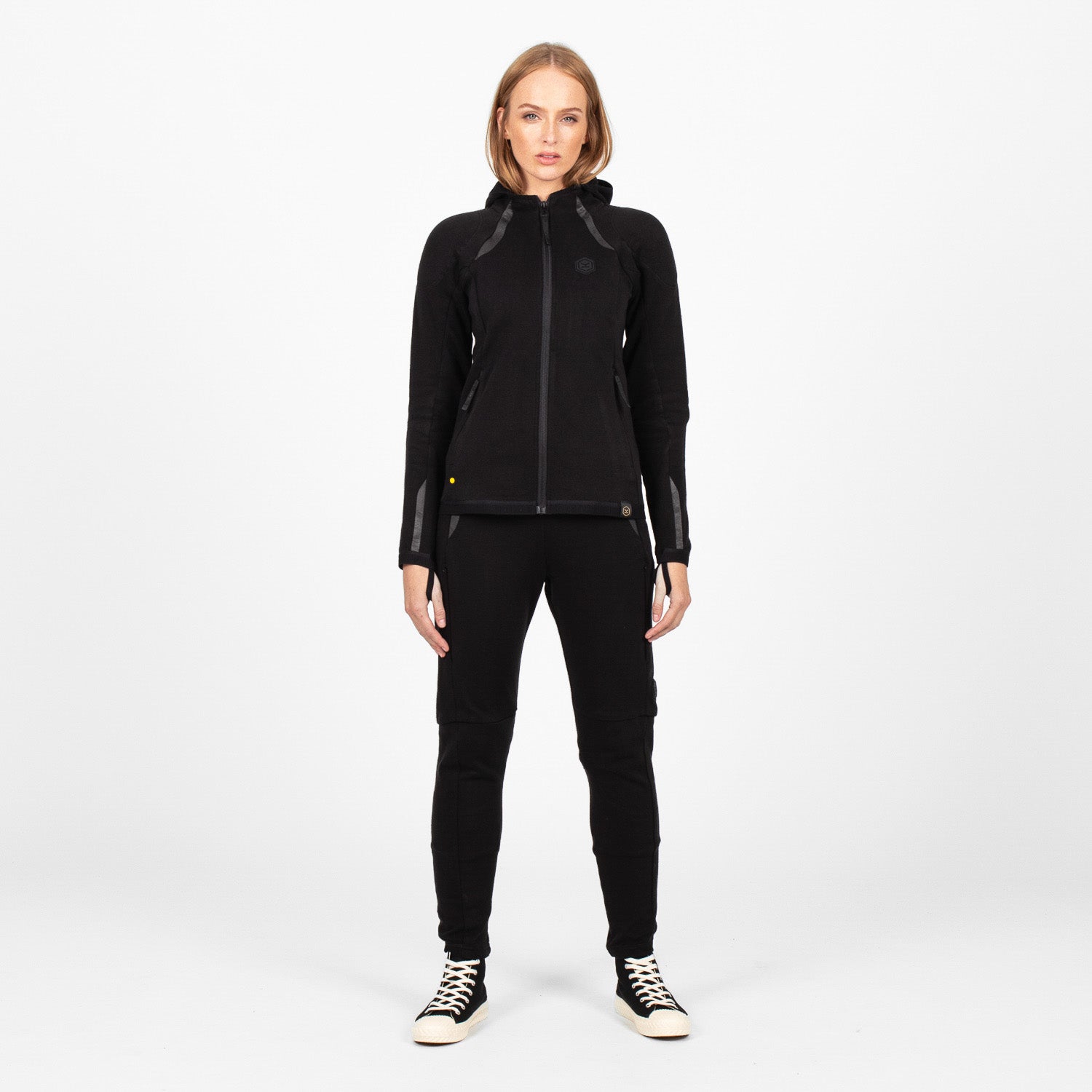 Knox Women’s Shield Full Zip Hoody Black