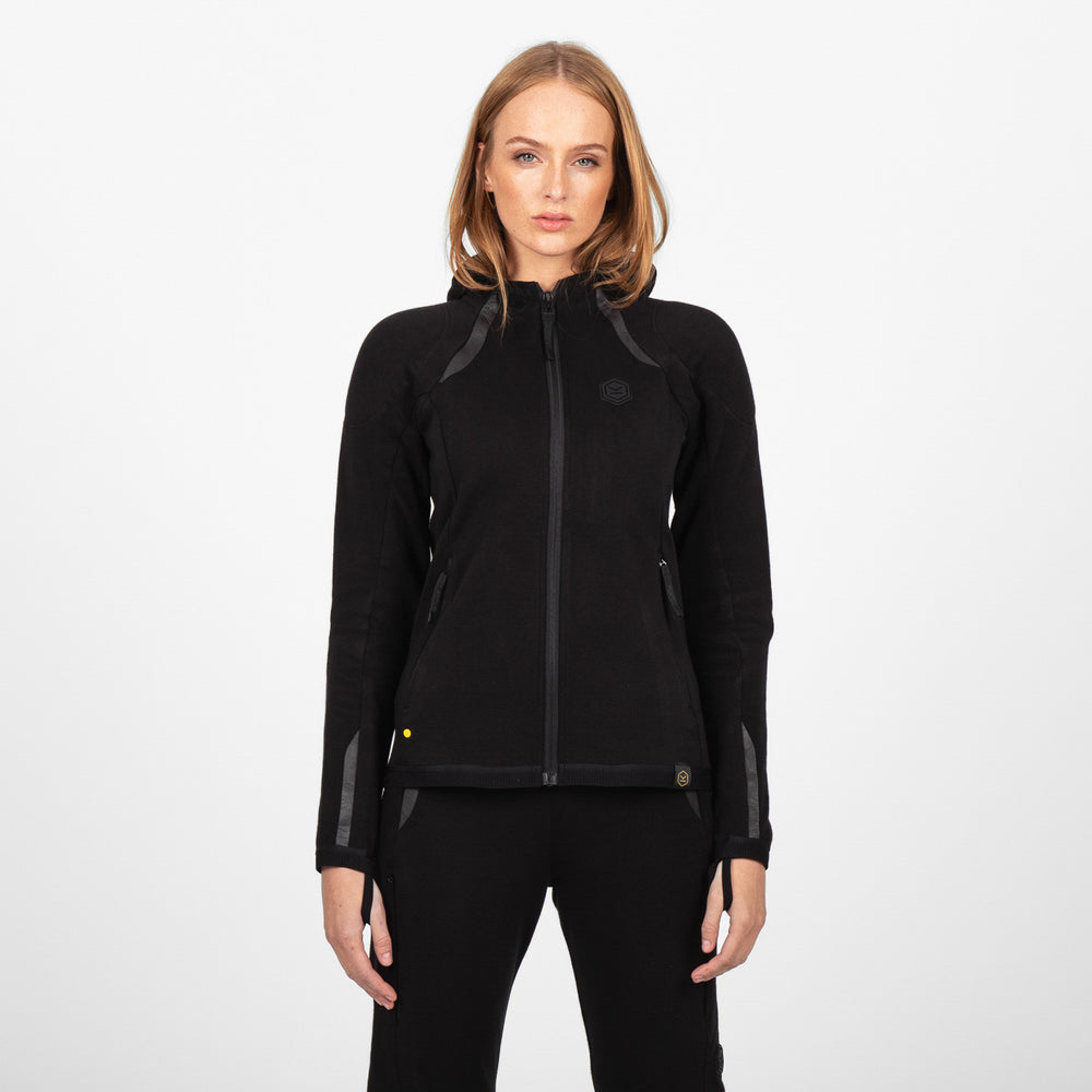 Knox Women’s Shield Full Zip Hoody Black