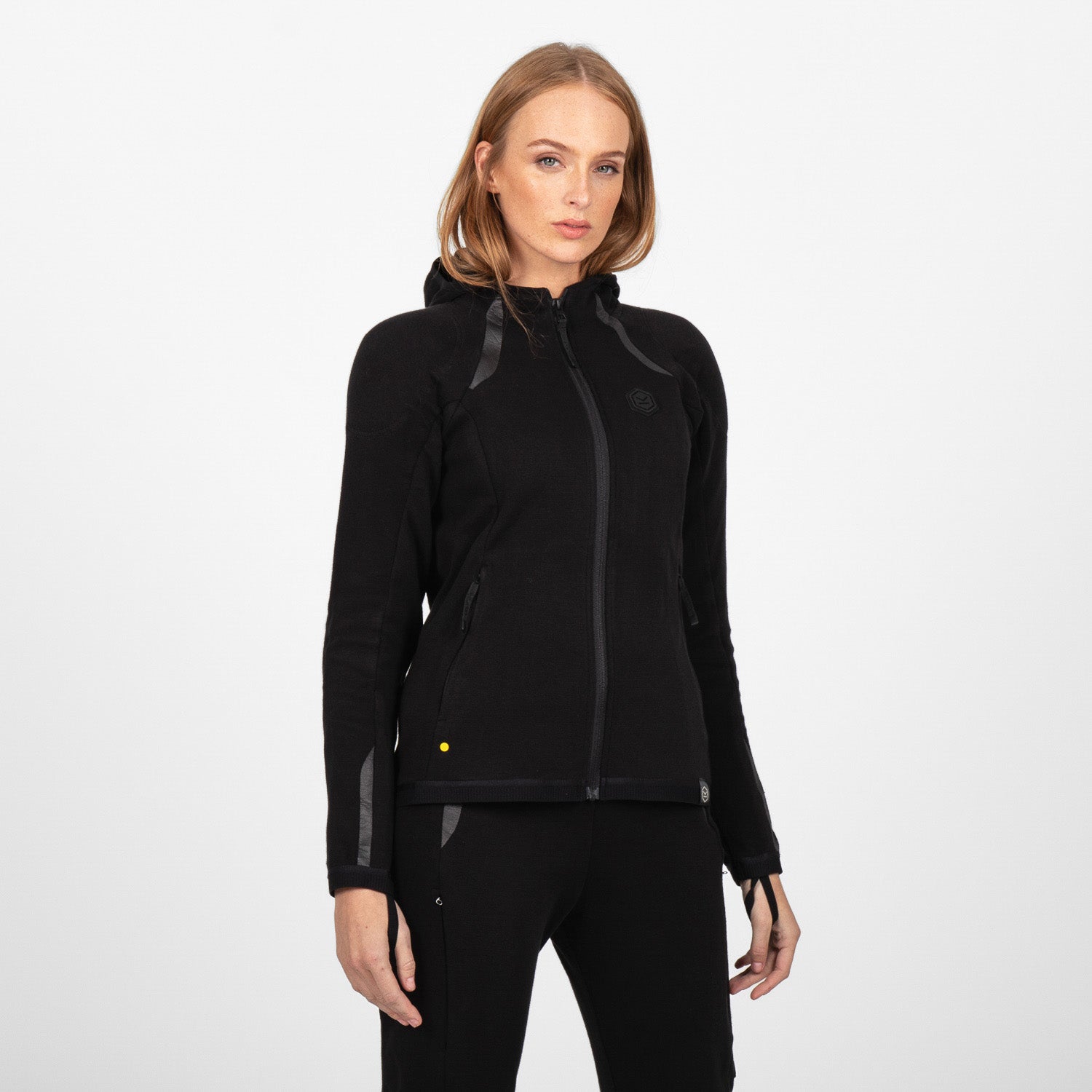 Knox Women’s Shield Full Zip Hoody Black