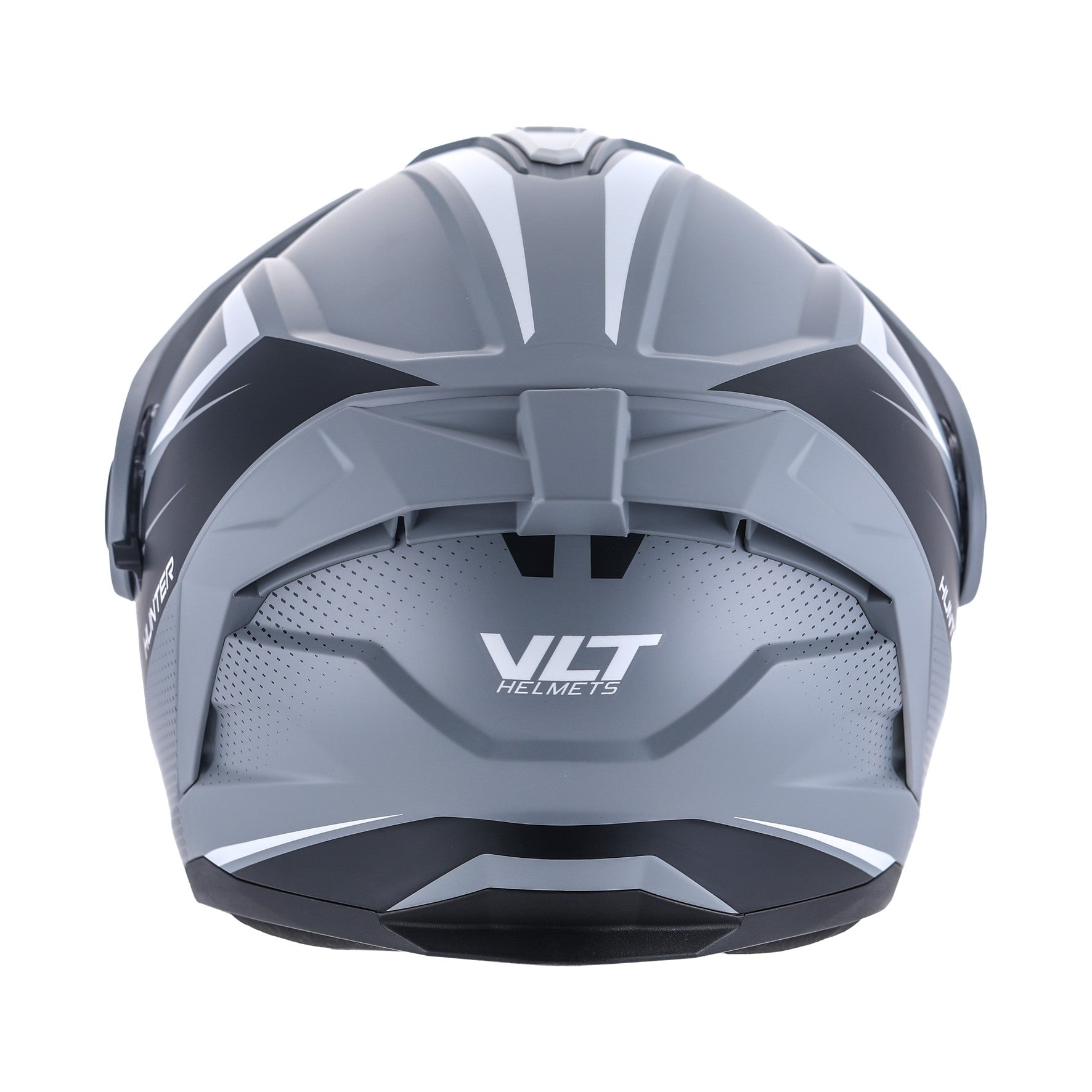 VLT Hunter Matt Splinter Gray/ Black Modular Helmet