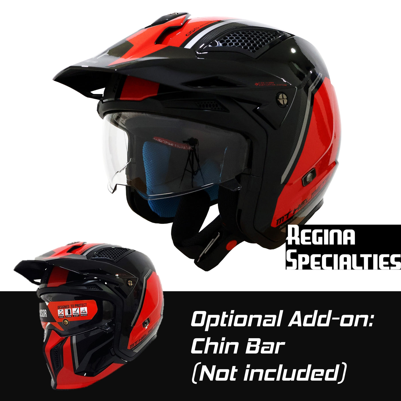 MT Helmets Streetfighter SV S Twin C5 Gloss Helmet