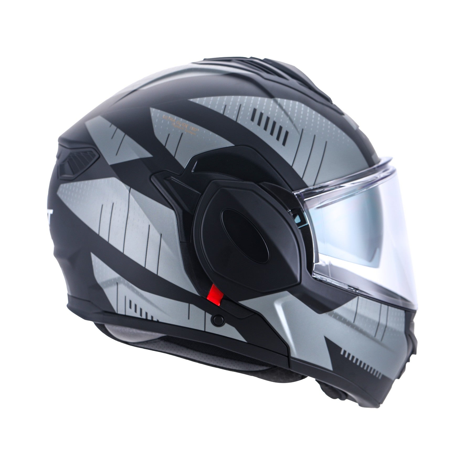 VLT Iron Matt Vector Grey Flipover Helmet