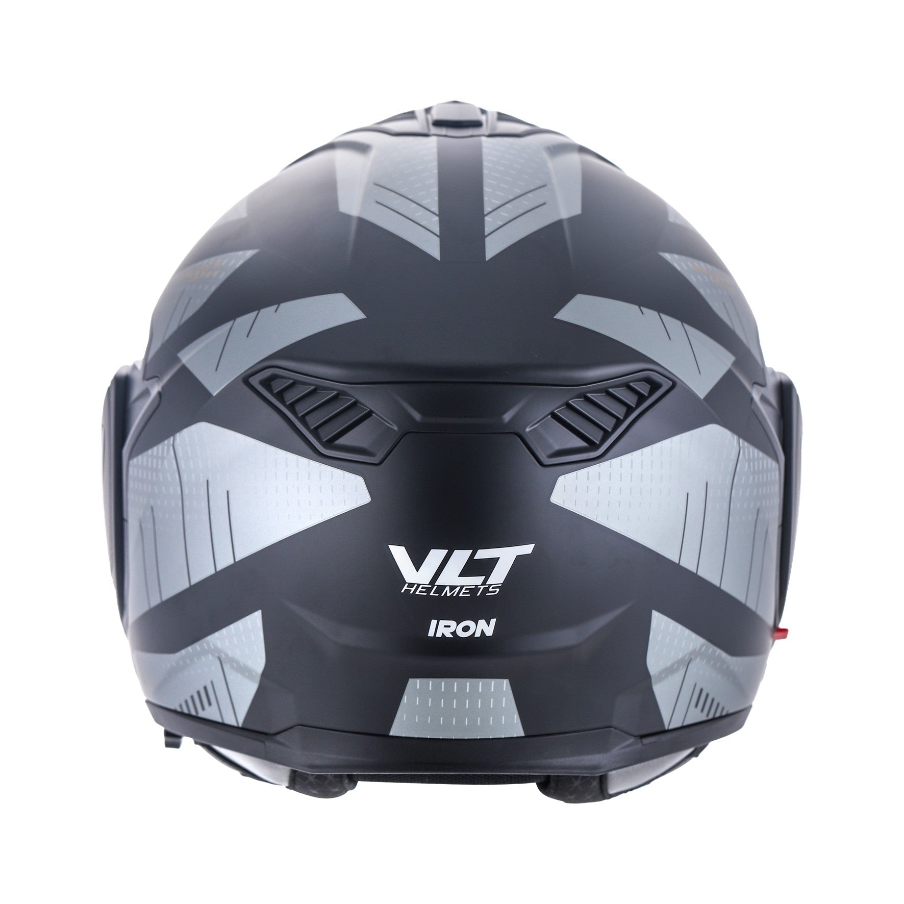 VLT Iron Matt Vector Grey Flipover Helmet