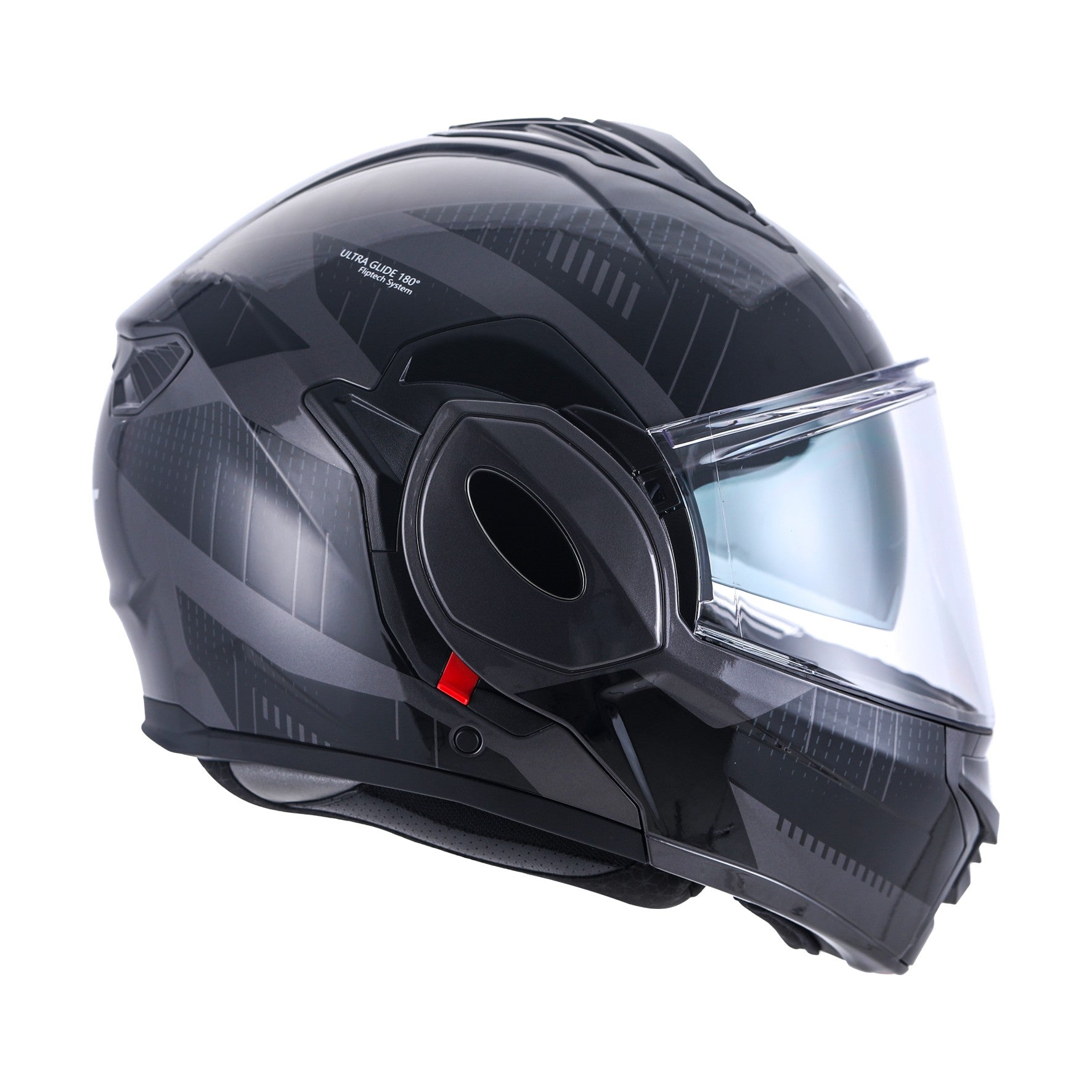 VLT Iron Gloss Vector Gray Flipover Helmet