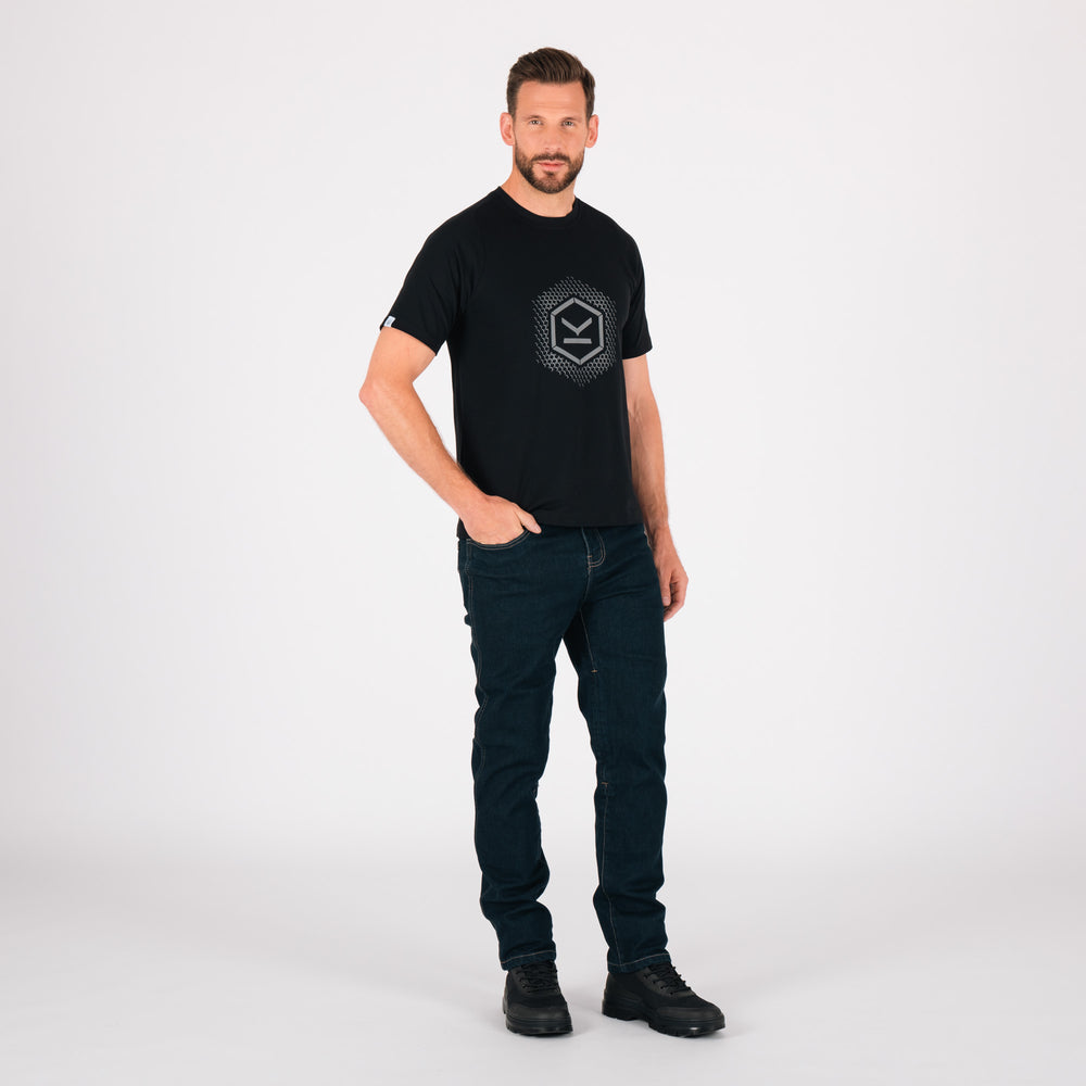 Knox Reflective T-Shirt Black