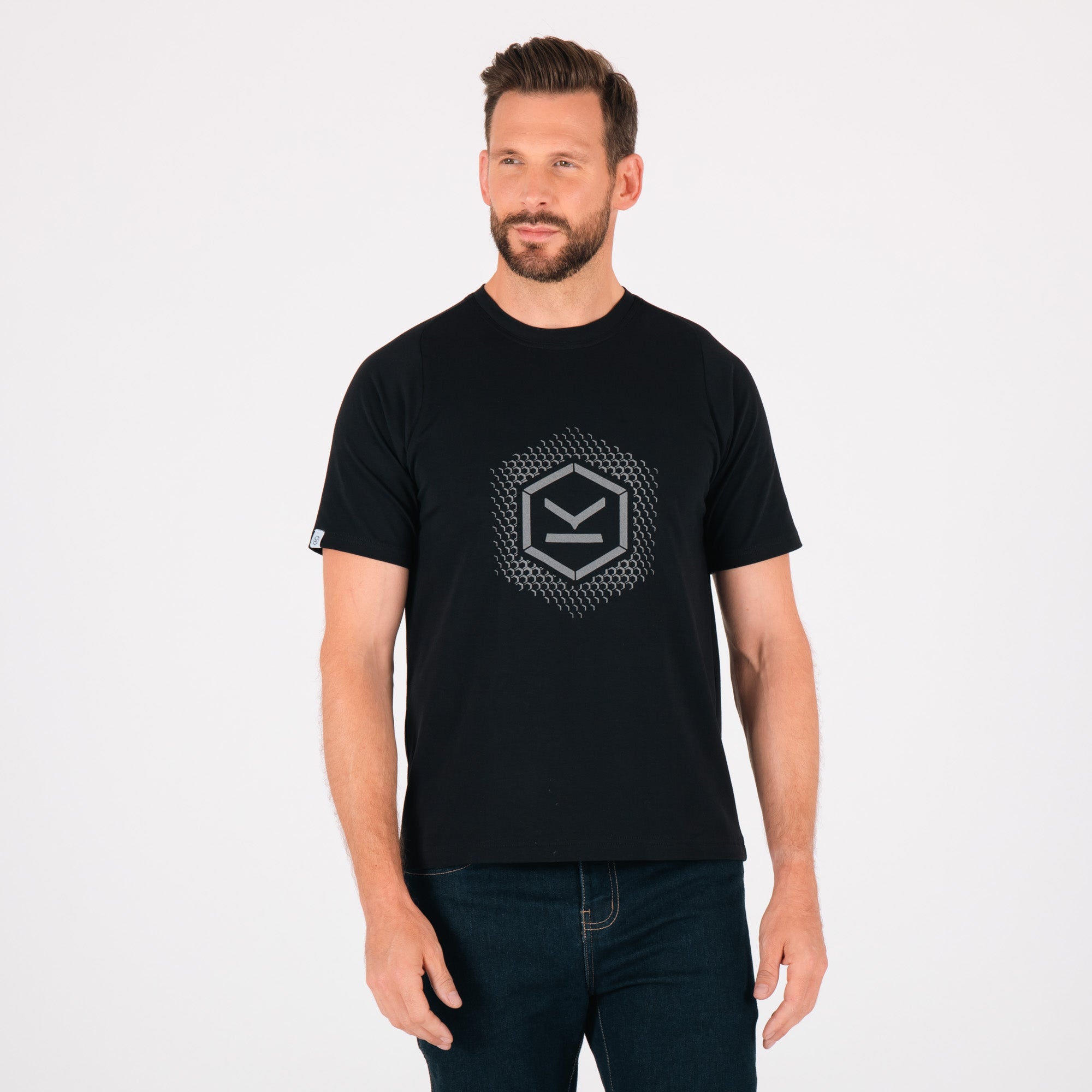Knox Reflective T-Shirt Black