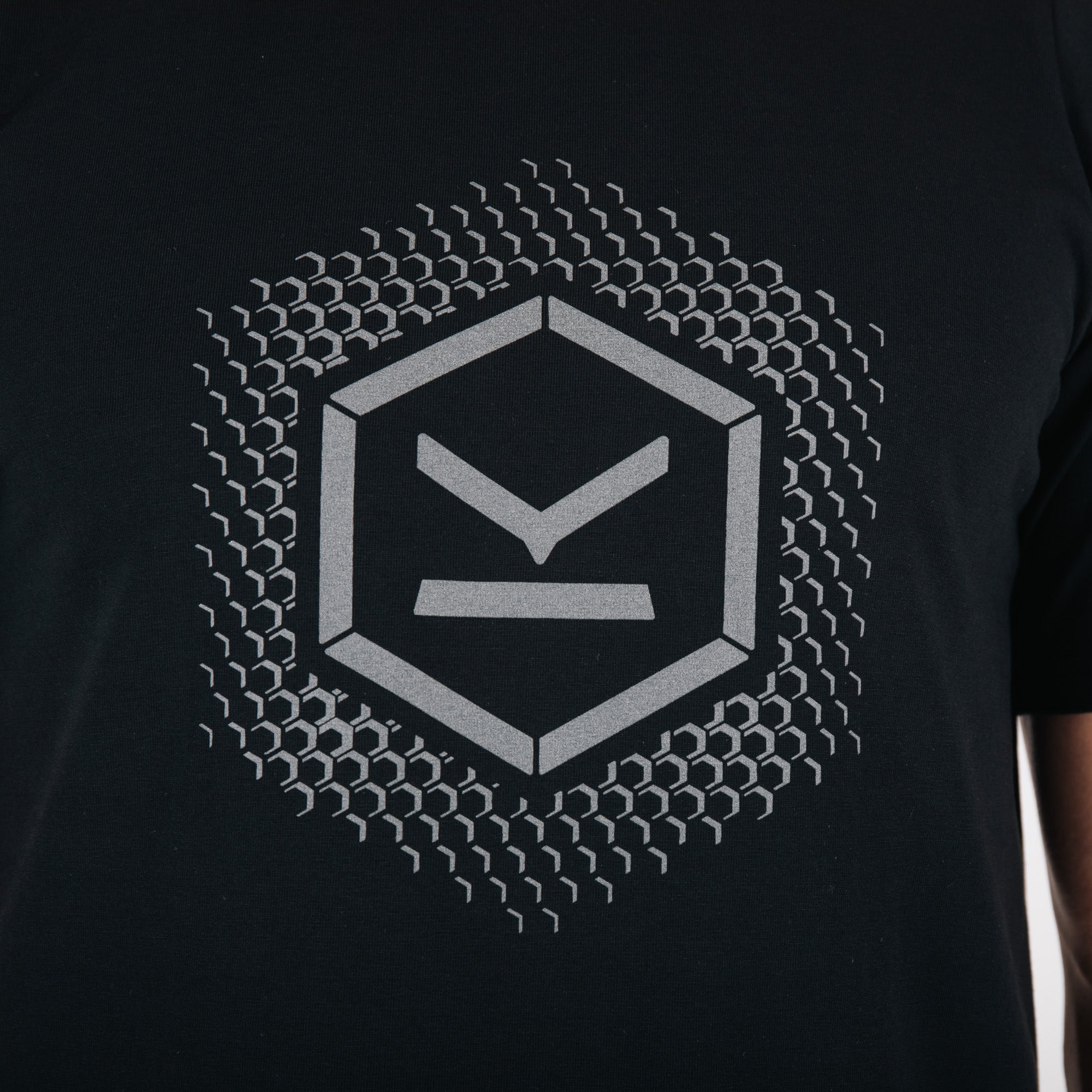 Knox Reflective T-Shirt Black