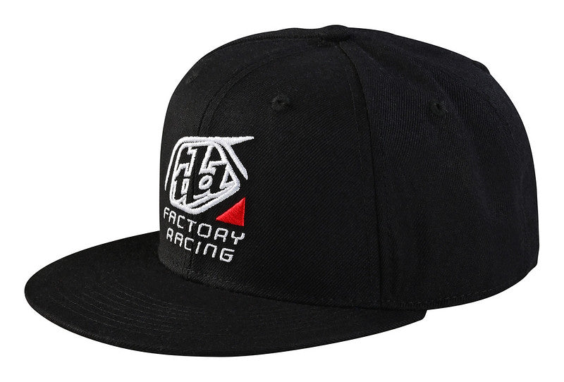 Troy Lee Design Icon Snapback Hat Black