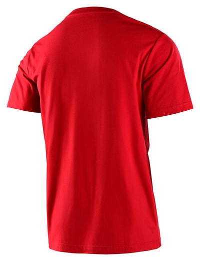 Troy Lee Design Factory Icon Short Sleeve Tee Red
