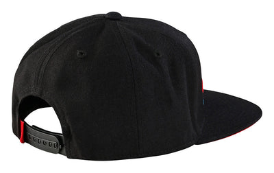 Troy Lee Design Factory Racing Snapback Hat Black