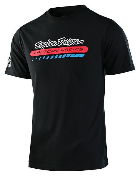 Troy Lee Design Factory Racing Short Sleeve Tee Black