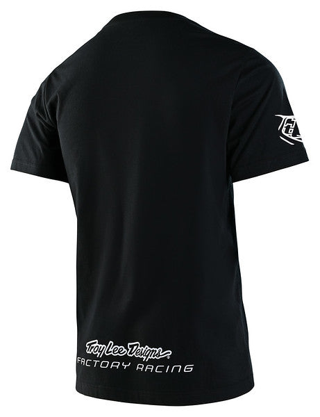 Troy Lee Design Factory Racing Short Sleeve Tee Black