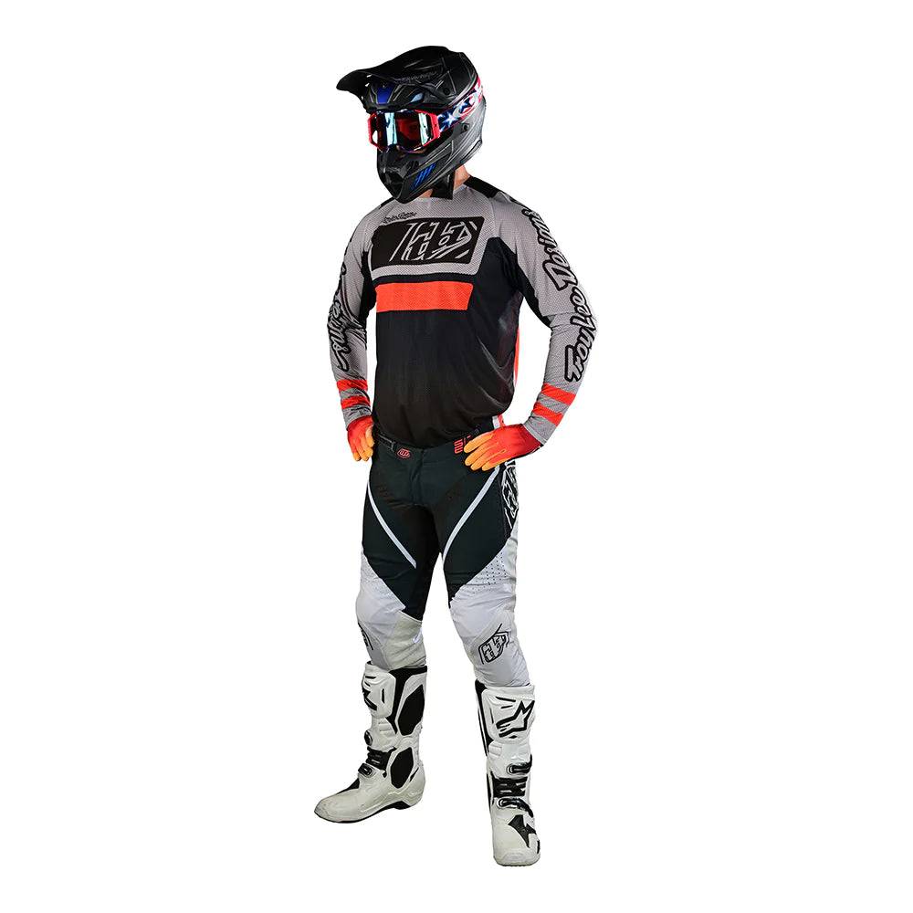 Troy Lee Designs SE Pro Air Jersey Set Lanes Black/Orange + SE Pro Pant Lanes Black/Orange