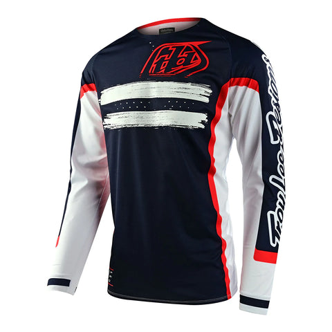 Troy Lee SE Pro Jersey Marker Navy/Red