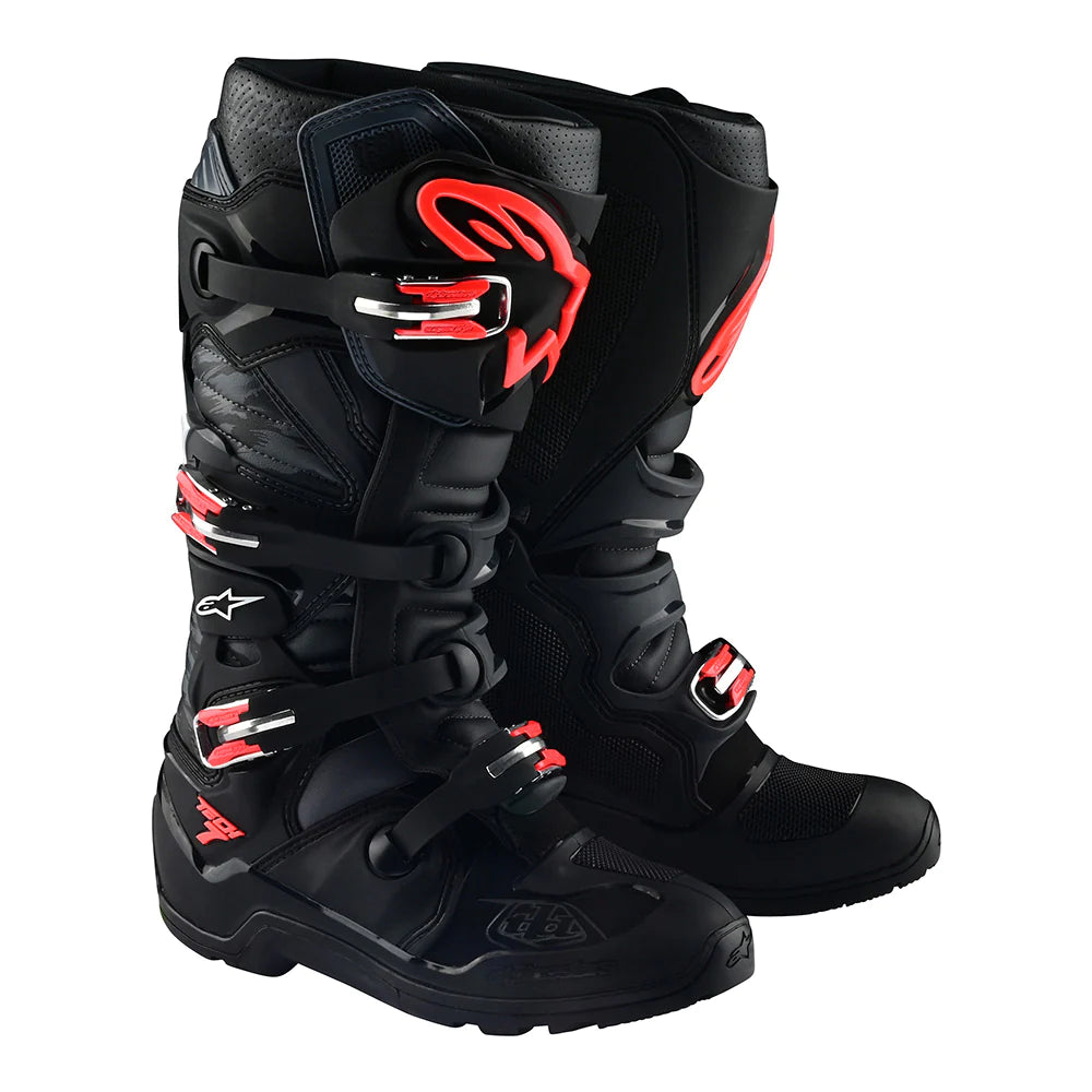 TLD x  Alpinestars Tech 7 Enduro Boot Solid Black / Gray Camo