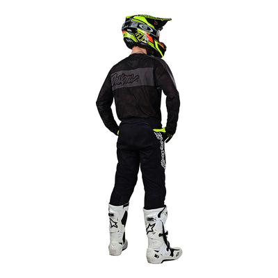 Troy Lee Design SE Pro Air Jersey Vox Camo Black/Gray + SE Pro Pant Solo Black