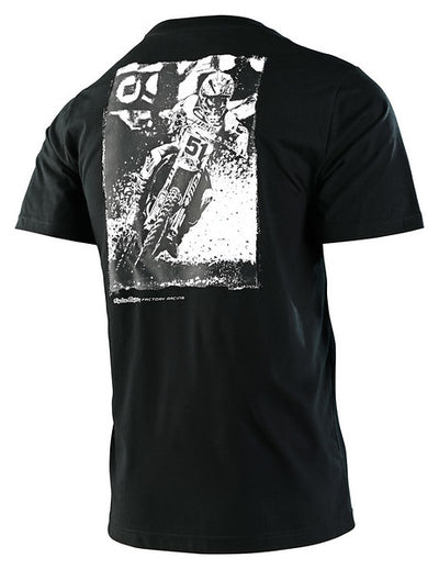 Troy Lee Design JB51 Hart Short Sleeve Tee Black