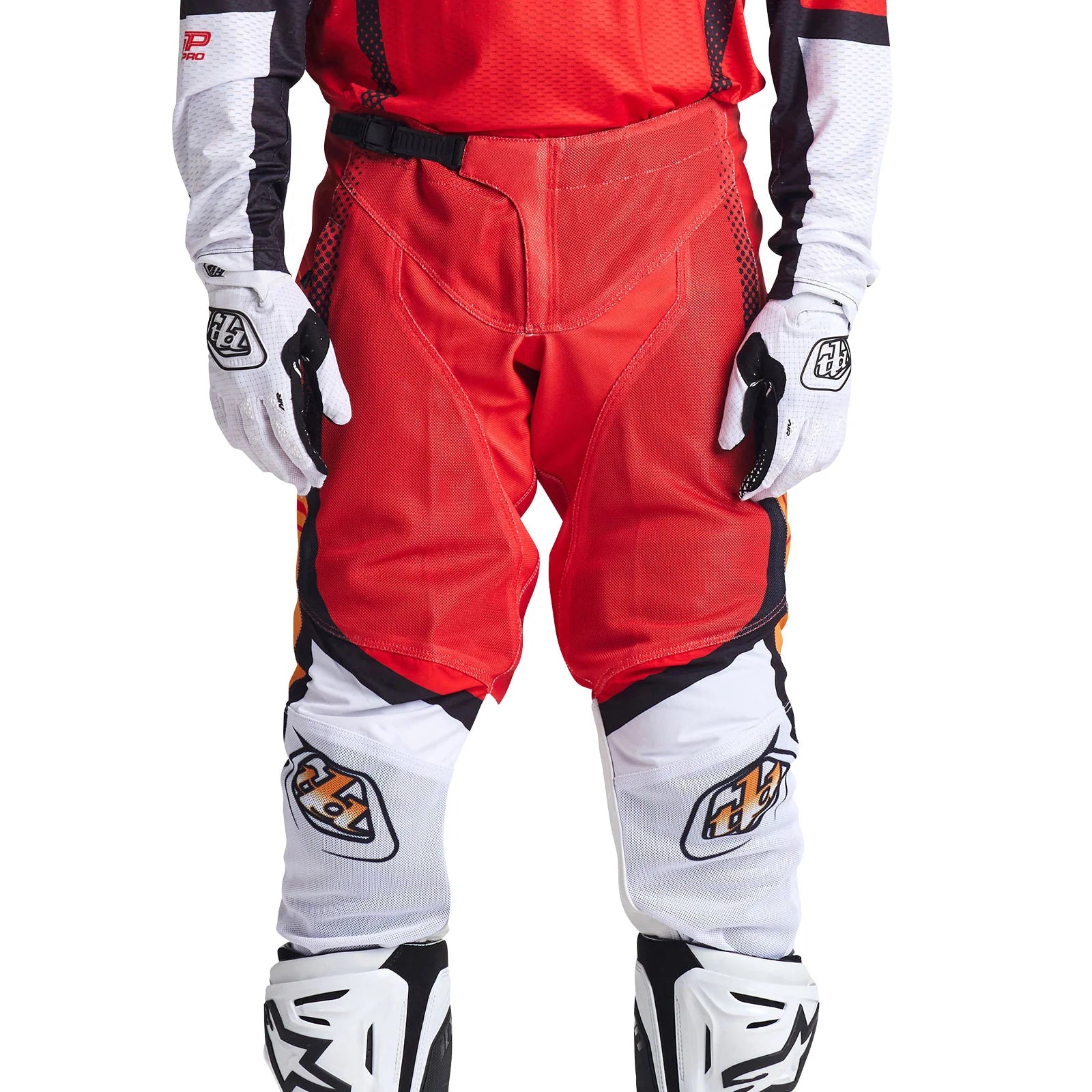 Troy Lee Designs GP Pro Air Pant Bands Red / White