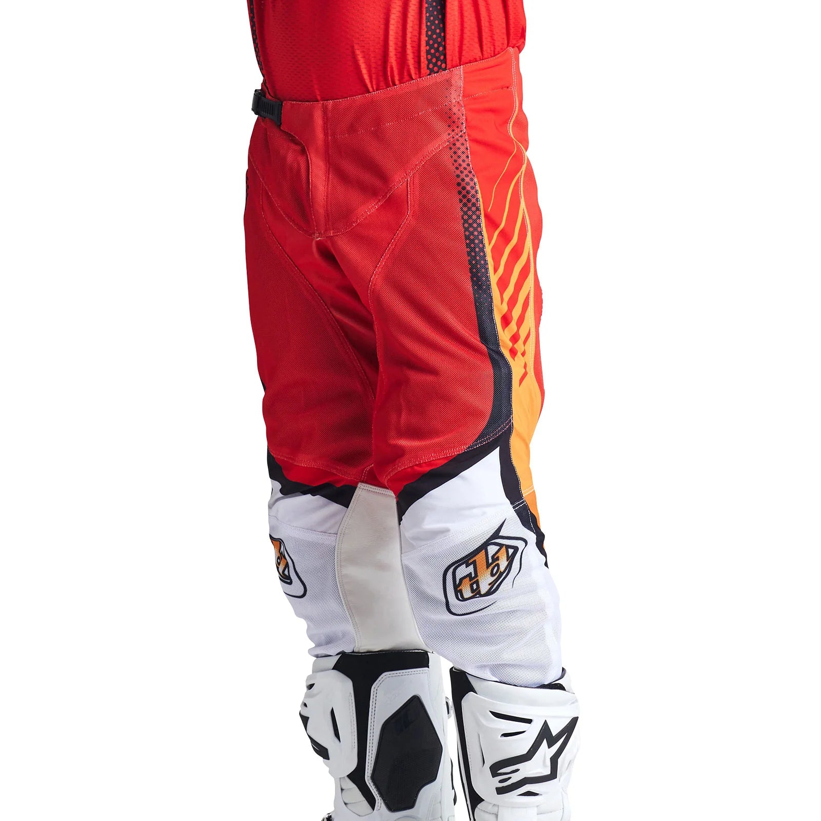 Troy Lee Designs GP Pro Air Pant Bands Red / White