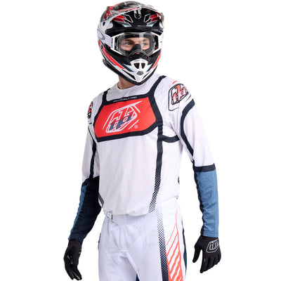 Troy Lee Designs  GP Pro Air Jersey Bands White / Indigo