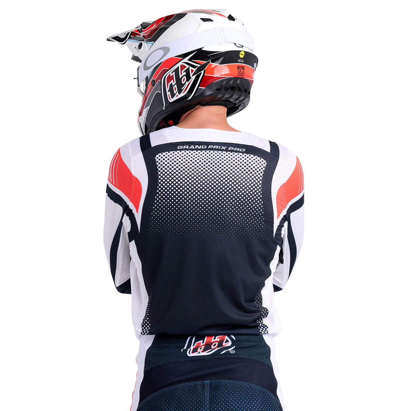 Troy Lee Designs  GP Pro Air Jersey Bands White / Indigo