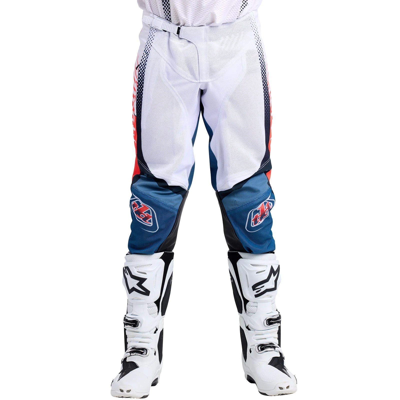 Troy Lee Designs GP Pro Air Pant Bands White / Indigo