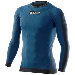 SIX2 Long-Sleeved Round Neck Jersey Dark Blue