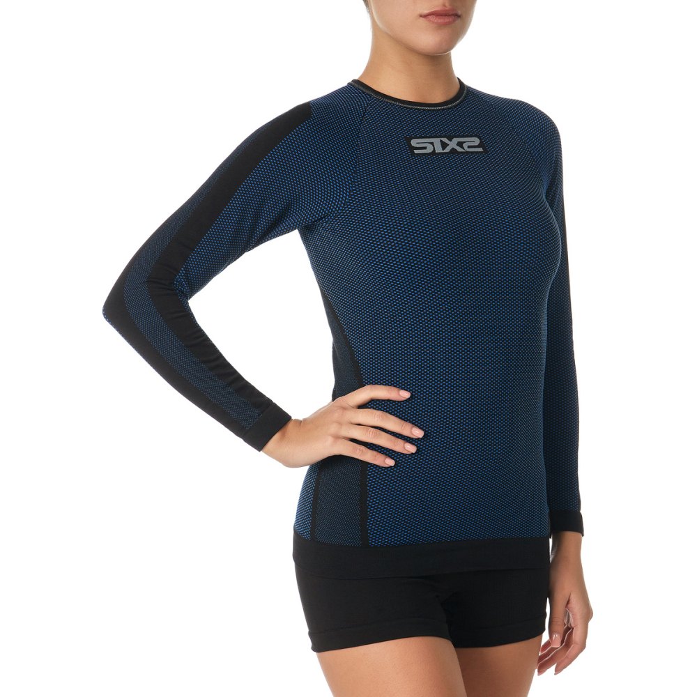 SIX2 Long-Sleeved Round Neck Jersey Dark Blue