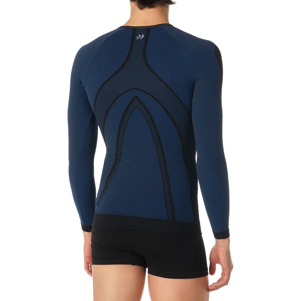 SIX2 Long-Sleeved Round Neck Jersey Dark Blue