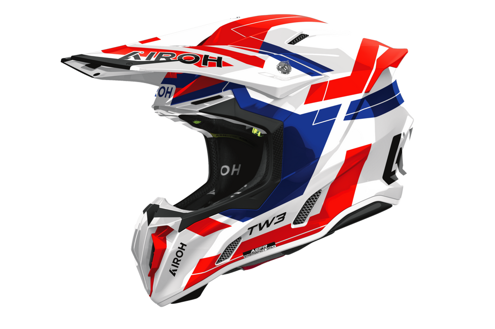 Airoh Twist 3 Dynasty Blue/Red Gloss Helmet