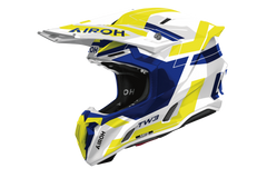 Airoh Twist 3 Dynasty Blue/Yellow Gloss Helmet
