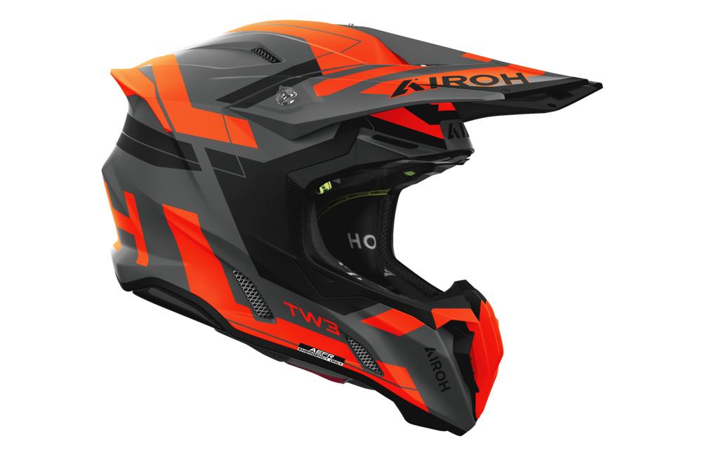 Airoh Twist 3 Dynasty Orange Matt Helmet