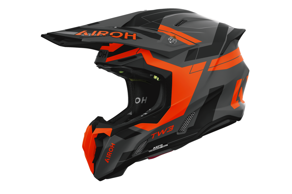 Airoh Twist 3 Dynasty Orange Matt Helmet