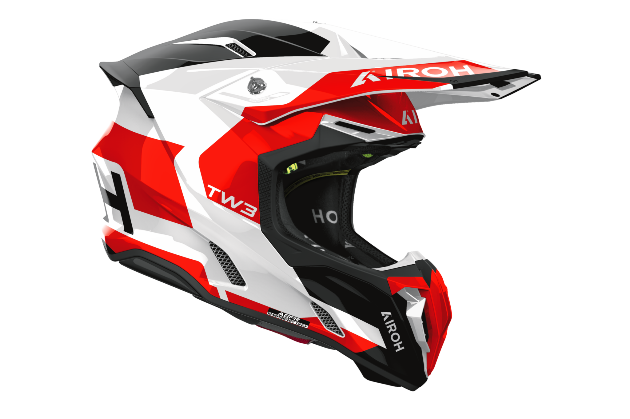 Airoh Twist 3 Fancy Red Gloss Helmet