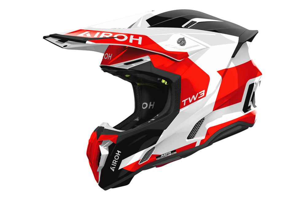 Airoh Twist 3 Fancy Red Gloss Helmet