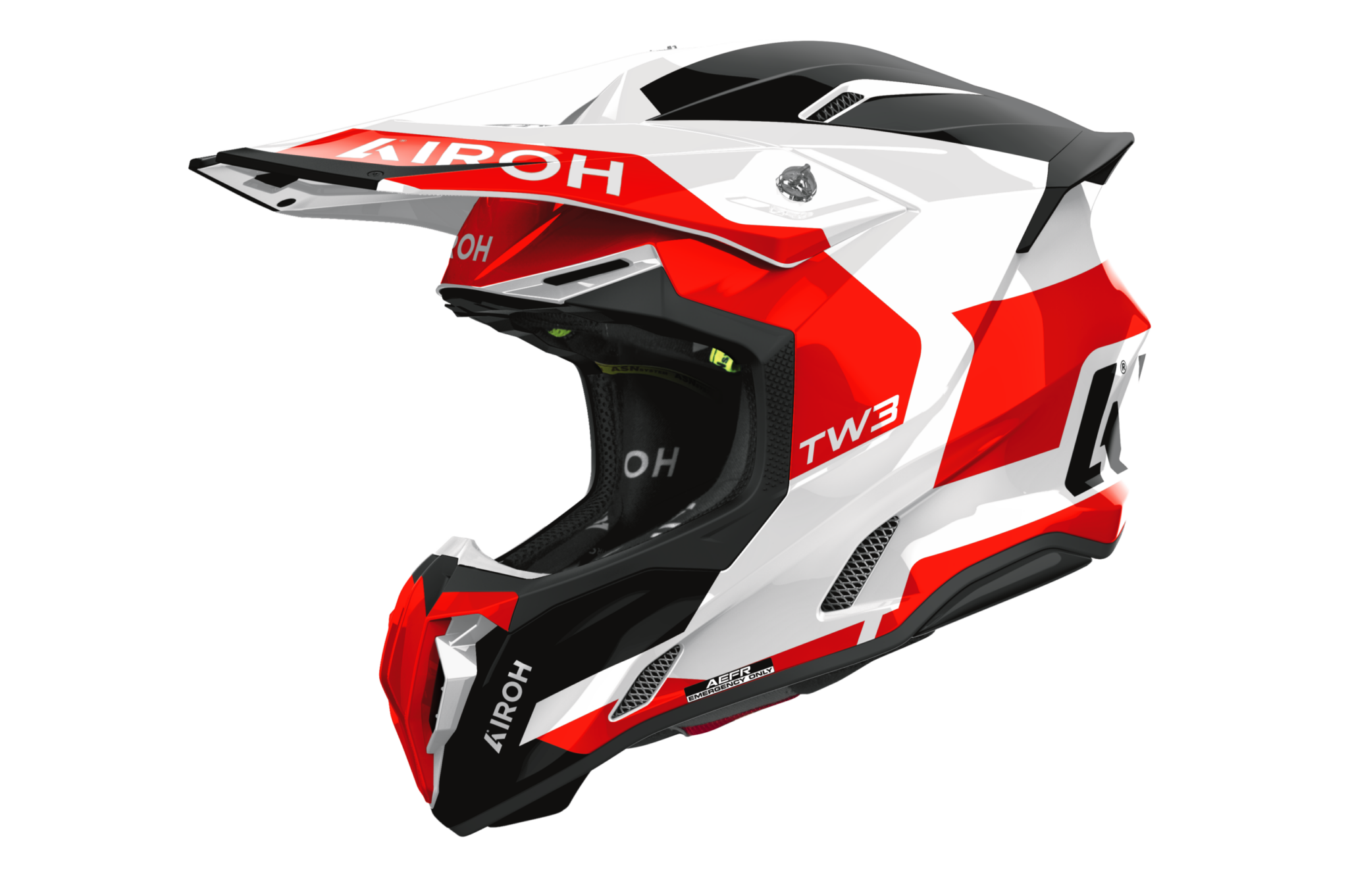 Airoh Twist 3 Fancy Red Gloss Helmet
