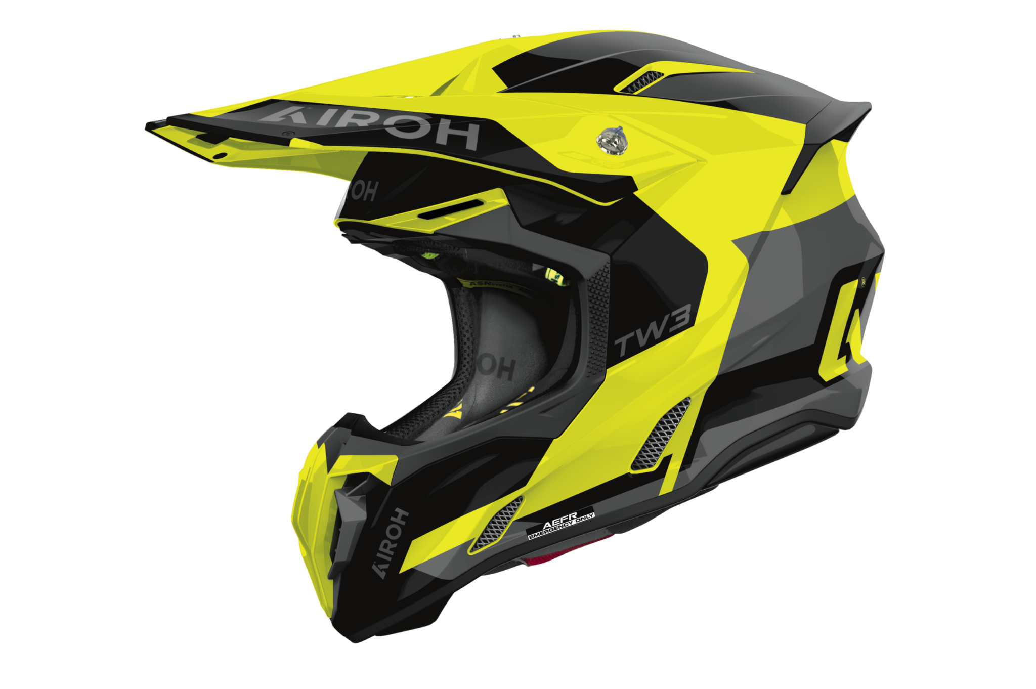Airoh Twist 3 Fancy Yellow Gloss Helmet