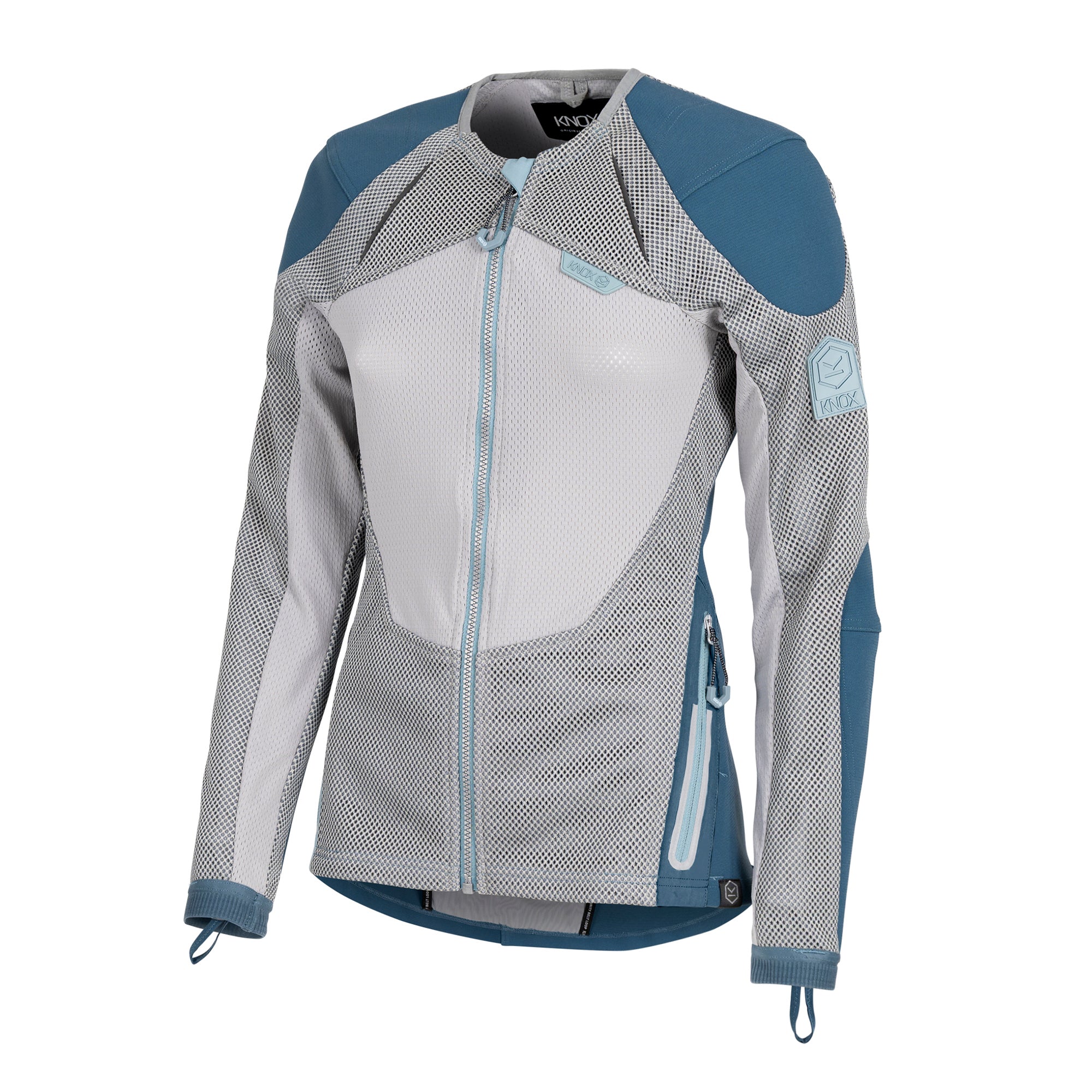 Knox Women's Urbane Pro Move Armored Shirt - Petrol Blue