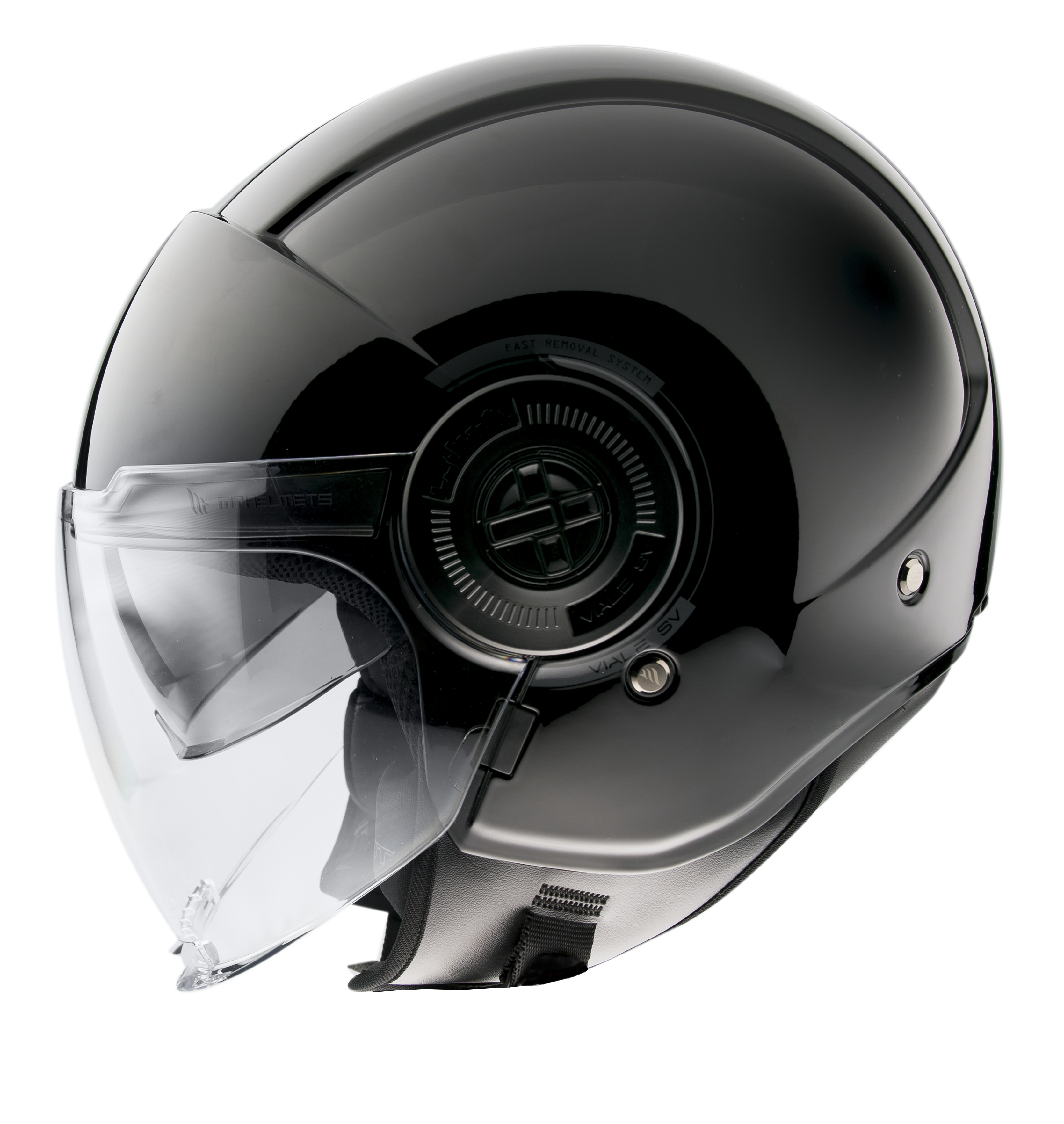 MT Helmets Viale SV Solid A1 Gloss Black Helmet